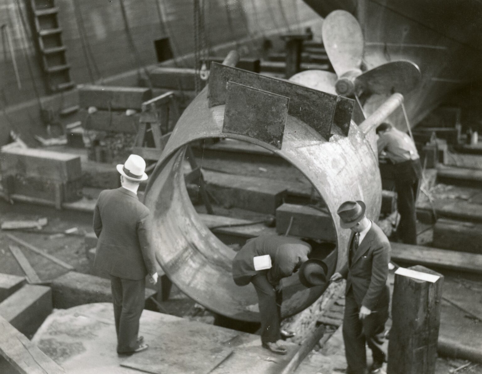 The Ira S. Bushey & Sons Shipyard Collection South Street Seaport Museum