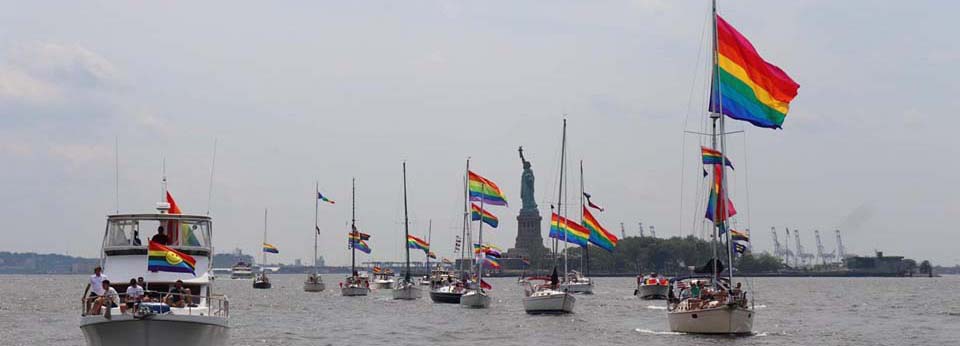 Rainbows on the Hudson