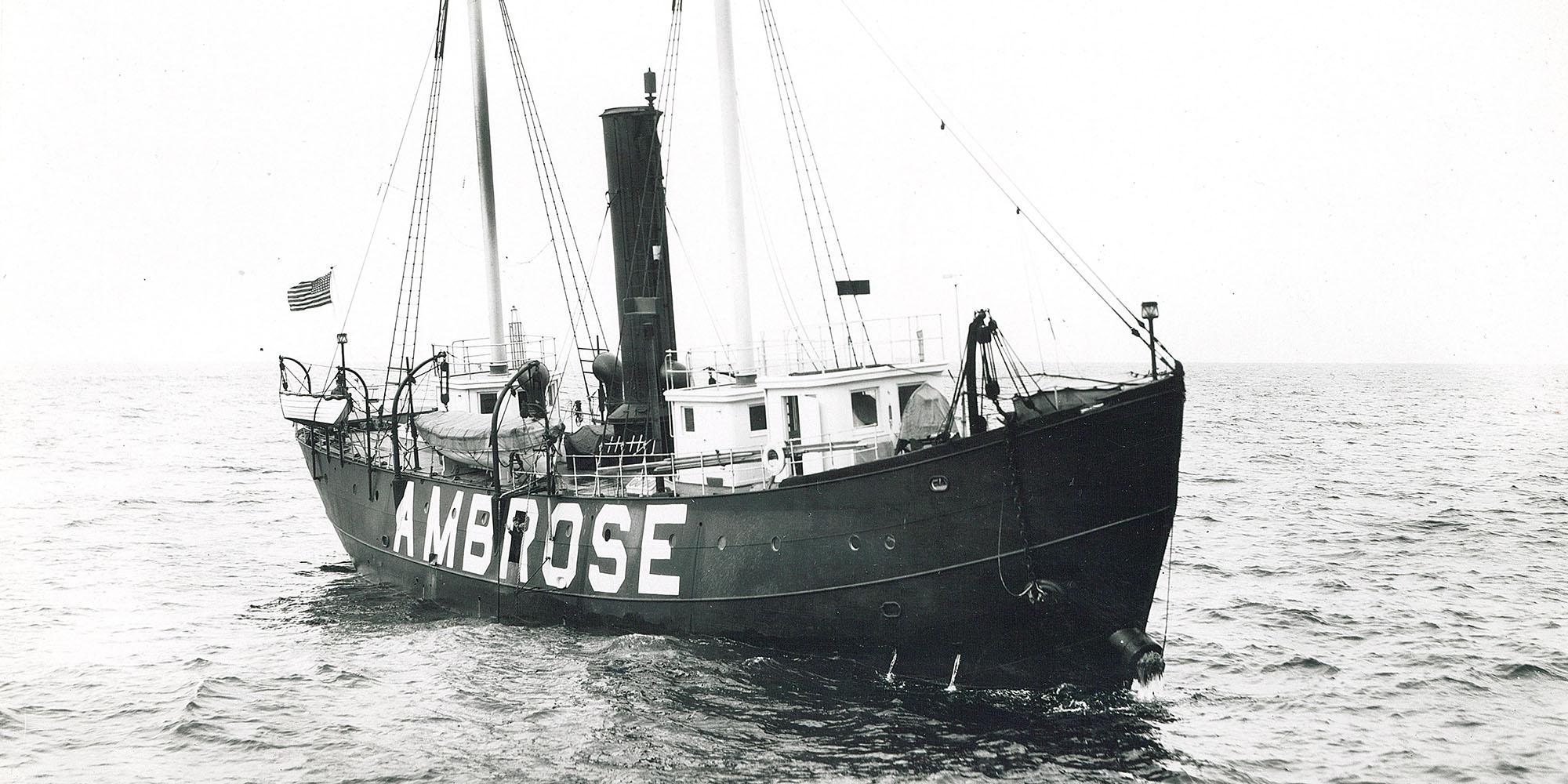 About the 1908 Lightship Ambrose - South Street Seaport Museum